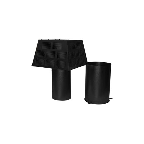 Superior ETL-8DM-K black square top termination with slip section