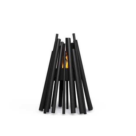 EcoSmart Fire Stix 8 Fire Pit in black - alternate view