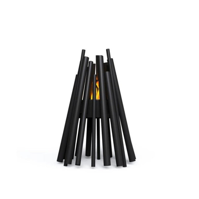 EcoSmart Fire Stix 8 Fire Pit in black - alternate view