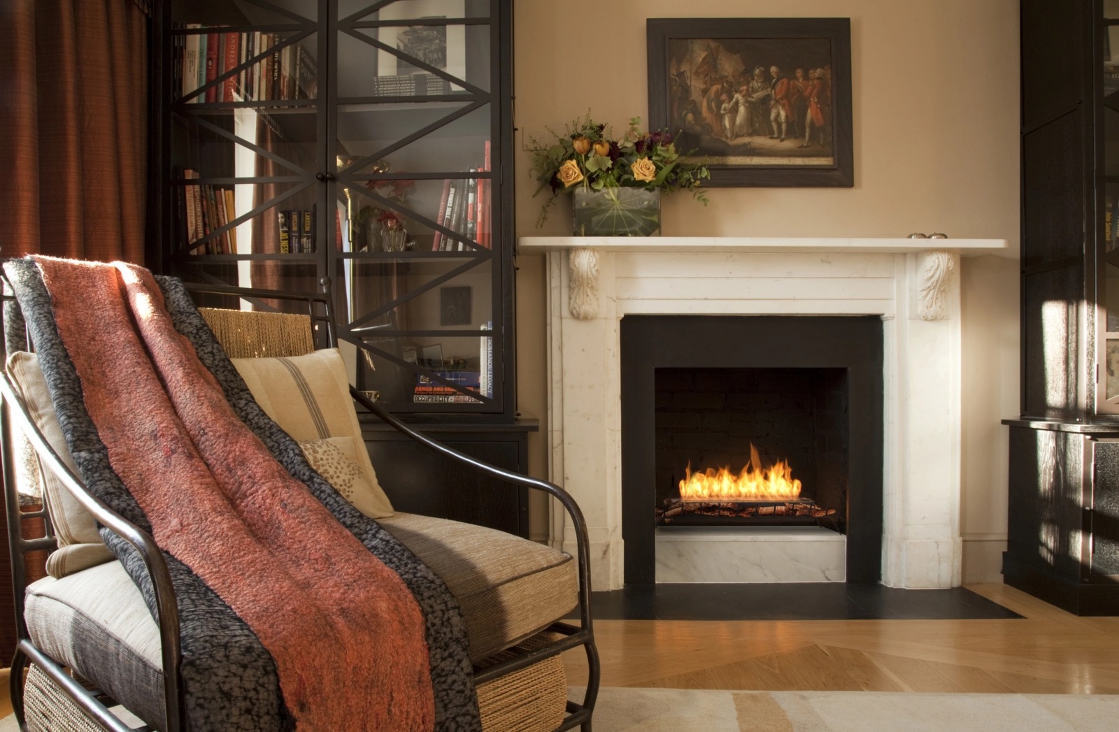 EcoSmart Heritage Grate 50 Ethanol Fireplace