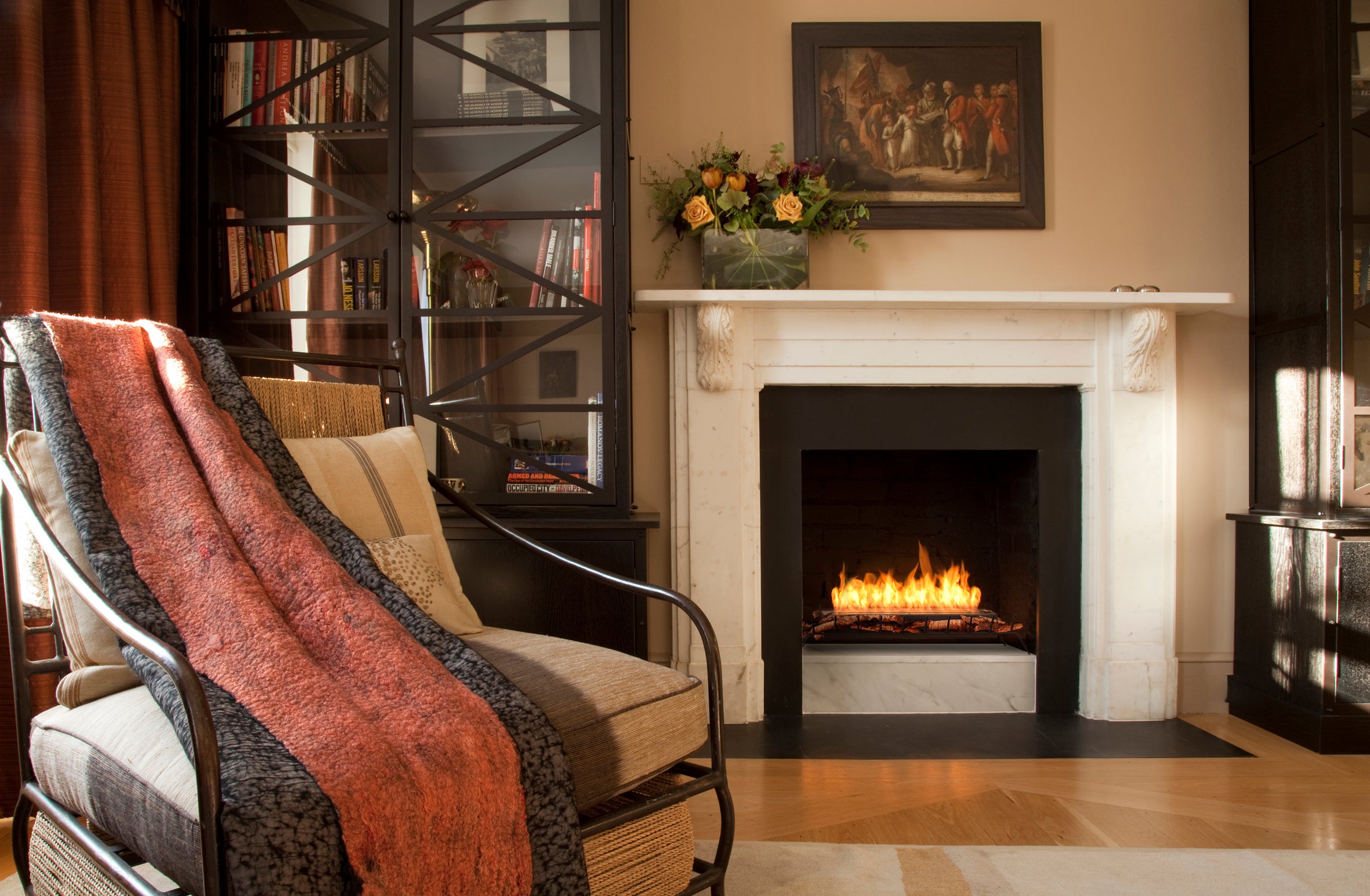 EcoSmart Heritage Grate 50 Ethanol Fireplace