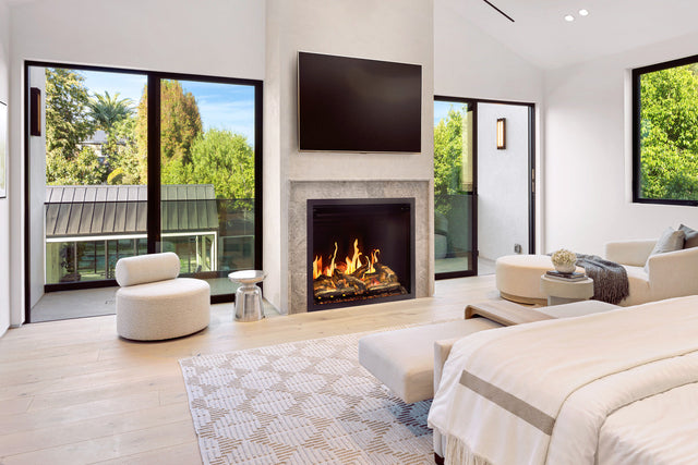 Napoleon Elevation X 42 Electric Fireplace - room installation