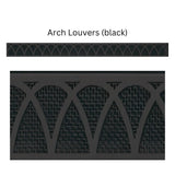 Louver Options for Tahoe Luxury Direct Vent Gas Fireplaces