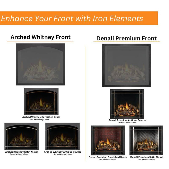 Napoleon Altitude X 36" Direct Vent Fireplace | AX36-1