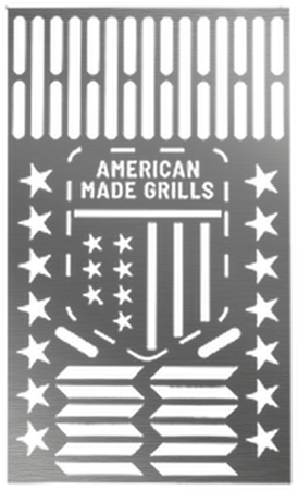American Made Grills Patriot decorative grill grate for Estate Series grills