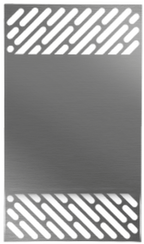 American Made Grills Union decorative grill grate for Estate Series grills