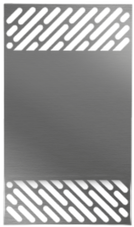 American Made Grills Union decorative grill grate for Estate Series grills
