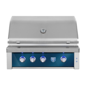 American Made Grills Freedom Blue replaceable faceplate for Estate and Estate Freedom grills