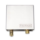 Fire Magic 5521-01T Gas Connection Box - faceplate view