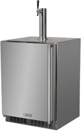 Lynx 24-Inch Outdoor Beverage Dispenser with Double Tap Tower
