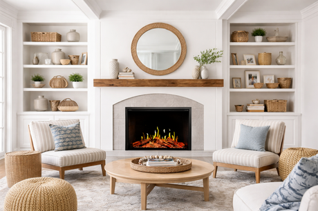 Modern Flames Orion V2 Traditional in a family room