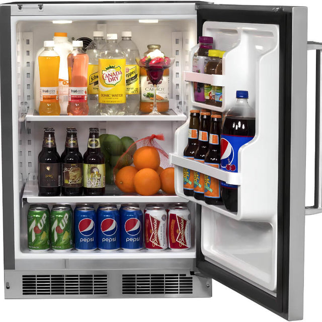 Fire Magic 24-Inch 5.1 Cu. Ft. Outdoor Rated Compact Refrigerator - 3589