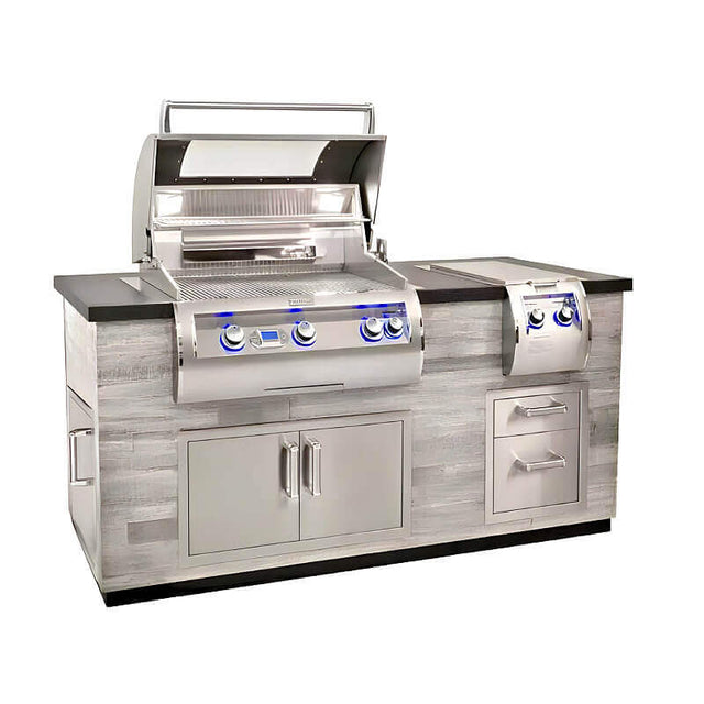 Fire Magic 660 Reclaimed Wood Style Grill Island - ID660-SPD