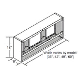 Fire Magic 8-Inch Spacer For 60-Inch Vent Hood