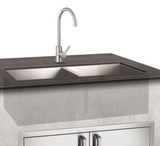 Fire Magic Double Sink and Mixer Faucet | 3837