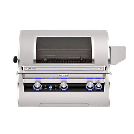 Fire Magic Echelon Diamond E660I 30-Inch Freestanding Gas Grill w/ Digital Control, Magic View Window, & Rotisserie