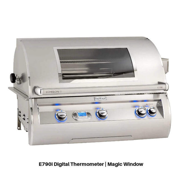 Fire Magic 790 Contemporary Grill Island With Double Drawer - ID790-SMD-115BA