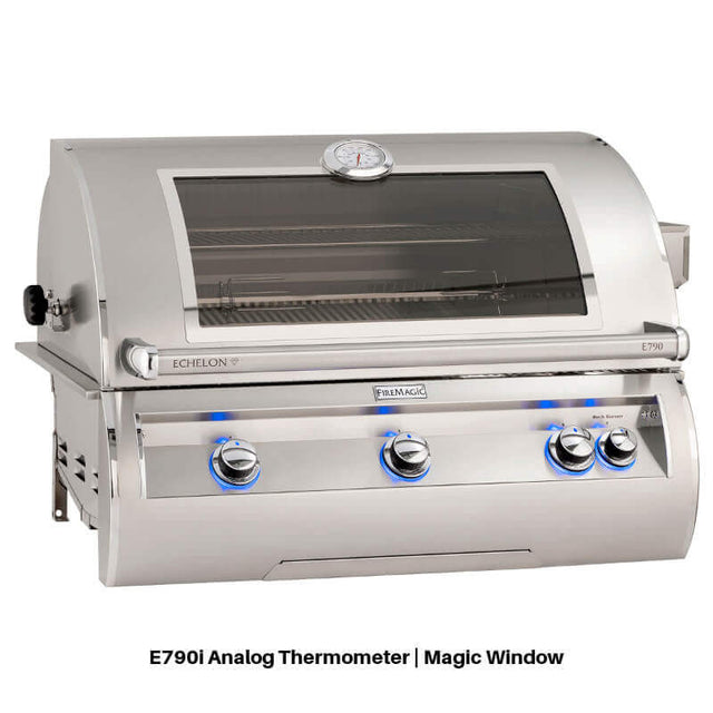 Fire Magic 790 Contemporary Grill Island With Double Drawer - ID790-SMD-115BA