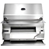 Fire Magic Legacy 24-Inch Built-In Smoker Charcoal Grill | 12-SC01C-A
