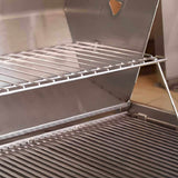 Fire Magic Legacy 24-Inch Charcoal Grill On Patio Post | 22-SC01C-P6