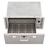 Fire Magic Premium Flush 30 Inch Built-In 110V Electric Warming Drawer - 53830-SW