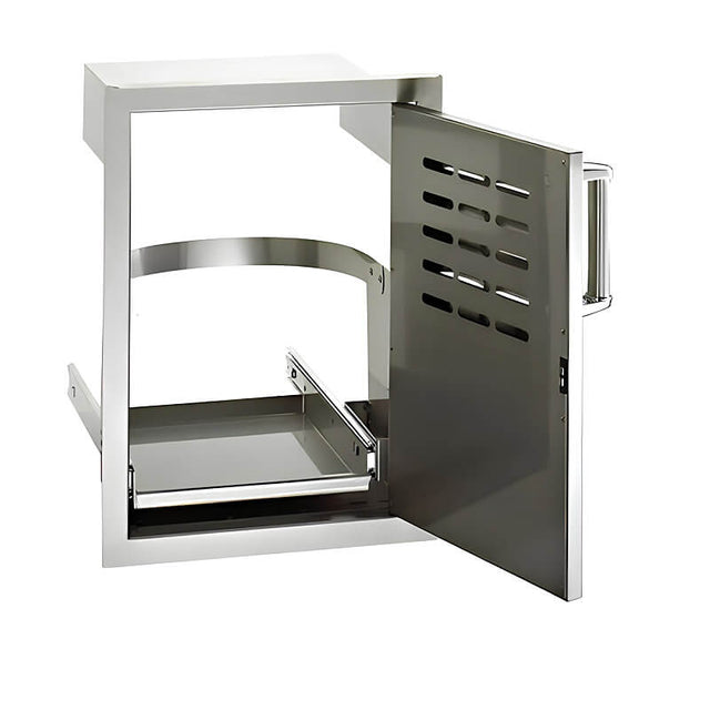 Fire Magic Premium Flush 14-Inch Single Door w/ Propane Tank Storage - 53820SC