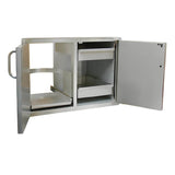 Fire Magic Select 30-Inch Double Door With Drawers And Trash Bin/Propane Storage