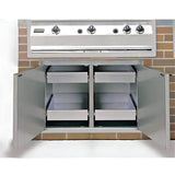 Fire Magic Select 30 Inch Enclosed Cabinet Storage With Drawers - 33930S-22