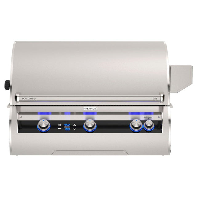 Fire Magic 36" Echelon Diamond E790i Built-In Gas Grill with Digital Thermometer