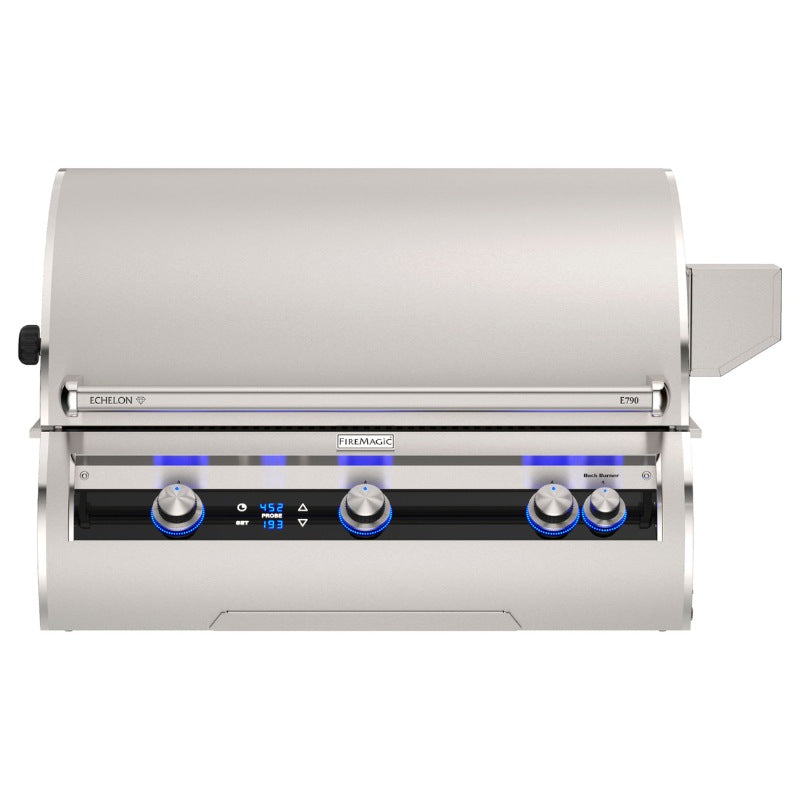 Fire Magic 36" Echelon Diamond E790i Built-In Gas Grill with Digital Thermometer