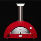 Alfa Moderno 2 Pizze Gas Hybrid Pizza Oven- Roma Red Limited Edition -FXMD-2P-LERM-U