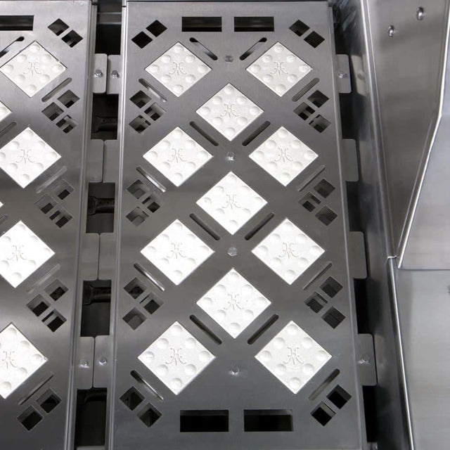 Hestan | 36” Gas Grill with Rotisserie on a Double Door Tower Cart