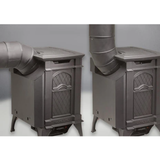 Napoleon Arlington GDS20 gas stove - venting dimensions