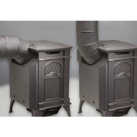 Napoleon Arlington GDS20 gas stove - venting dimensions