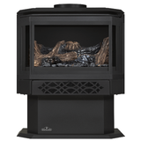Napoleon Haliburton GDS28 gas stove - metallic black door