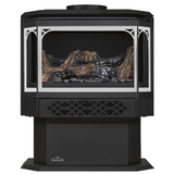 Napoleon Haliburton GDS28 gas stove - satin chrome door