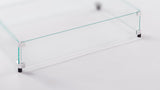 The Outdoor GreatRoom Glass Wind Guard Replacement Glass Panel - Square / Rectangular / Linear