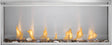 Napoleon Galaxy 50 outdoor gas fireplace with Woodland media kit