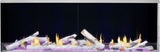 Napoleon Galaxy 62 outdoor gas fireplace with reflective panels detail