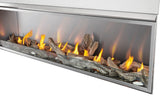 Napoleon Galaxy 74 outdoor gas fireplace Woodland media detail