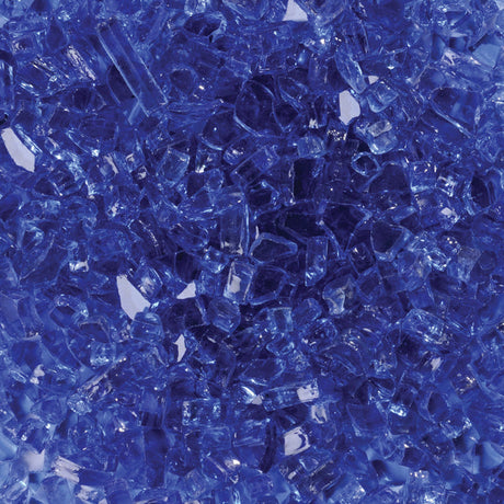 Superior CRSHGL-RBLU Reflective Blue crushed glass media