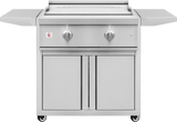 Summerset Pro Series Gas Griddle with Cart - griddle surface detail