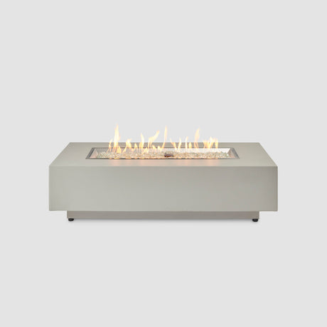 Harbor View Linear Gas Fire Pit Table