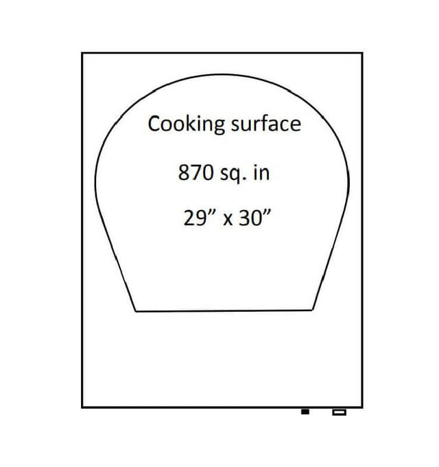 HPC Fire Forno Series Outdoor Pizza Oven With Cart - FDP-FORNO