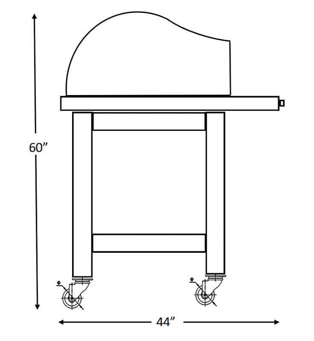 HPC Fire Forno Series Outdoor Pizza Oven With Cart - FDP-FORNO