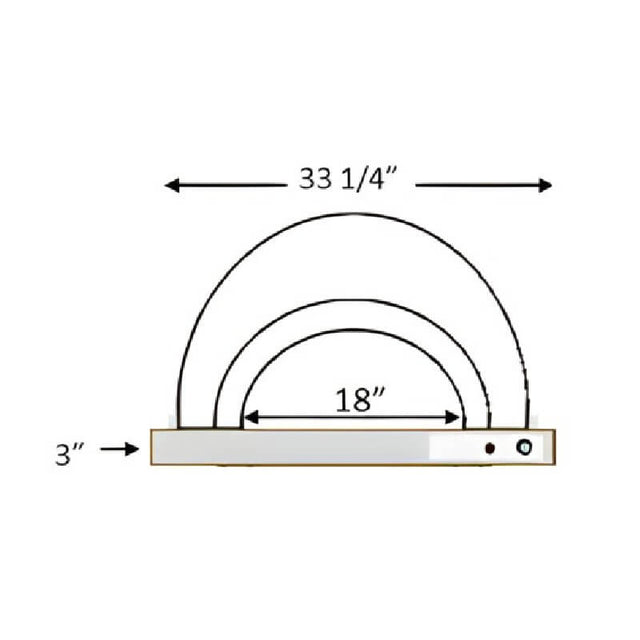 HPC Fire Villa Series Built In Outdoor Pizza Oven - FDP-VILLA