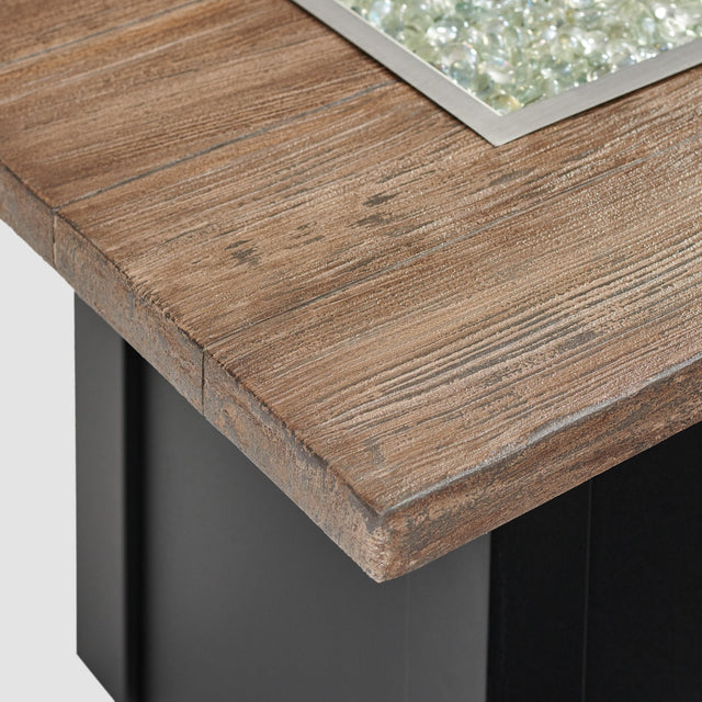 The Outdoor GreatRoom Havenwood Linear Gas Fire Pit Table 62"