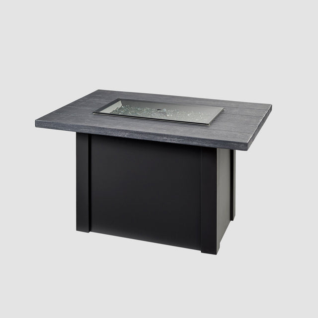 The Outdoor GreatRoom Havenwood Rectangular Gas Fire Pit Table 44"