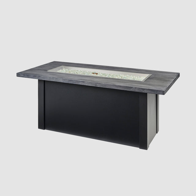 The Outdoor GreatRoom Havenwood Linear Gas Fire Pit Table 62"