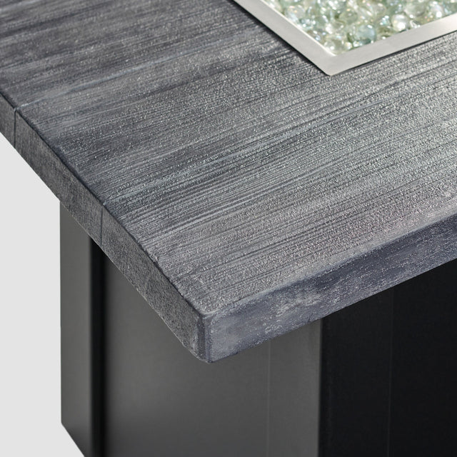 The Outdoor GreatRoom Havenwood Linear Gas Fire Pit Table 62"